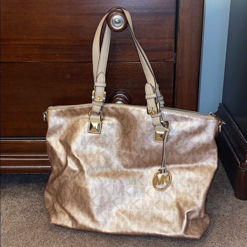 Michael Michael Kors Tote Bag Rose Gold